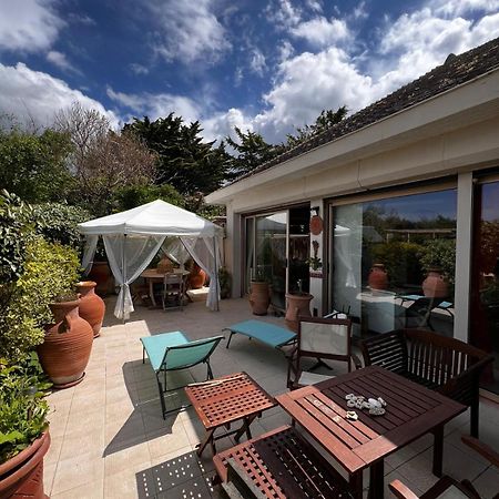 Un Coin Paisible En Front De Mer Vila Ouistreham Exterior foto